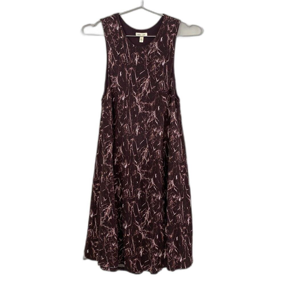 Urban Outfitters Silence & Noise Marble Dye Swing Dress Womens Size M Boho Artsy